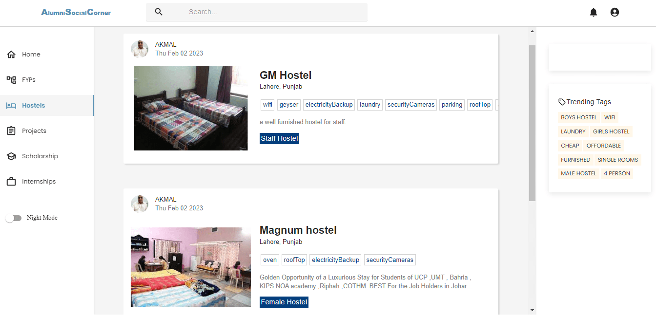 Alumni Social Corner screenshot 4